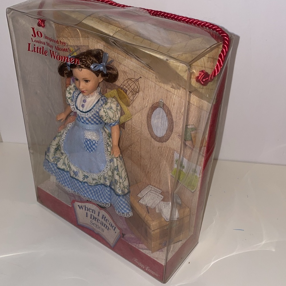 JO from LITTLE WOMEN When I Read I Dream Doll Mattel Timeless Treasures 2001 - Picture 4 of 10